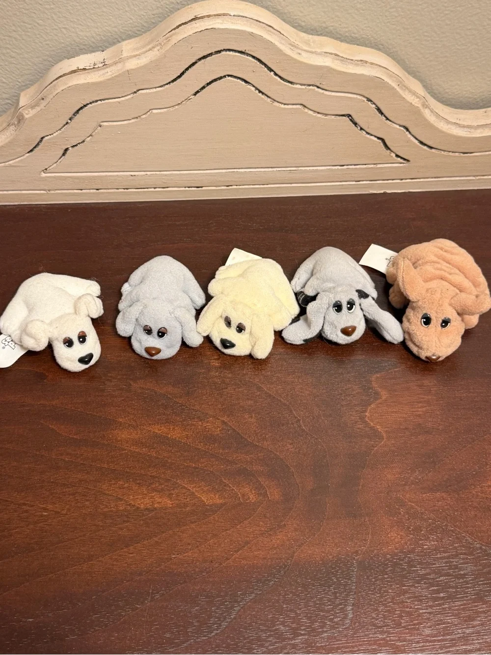 Set of 5 miniature pound puppies from 1995